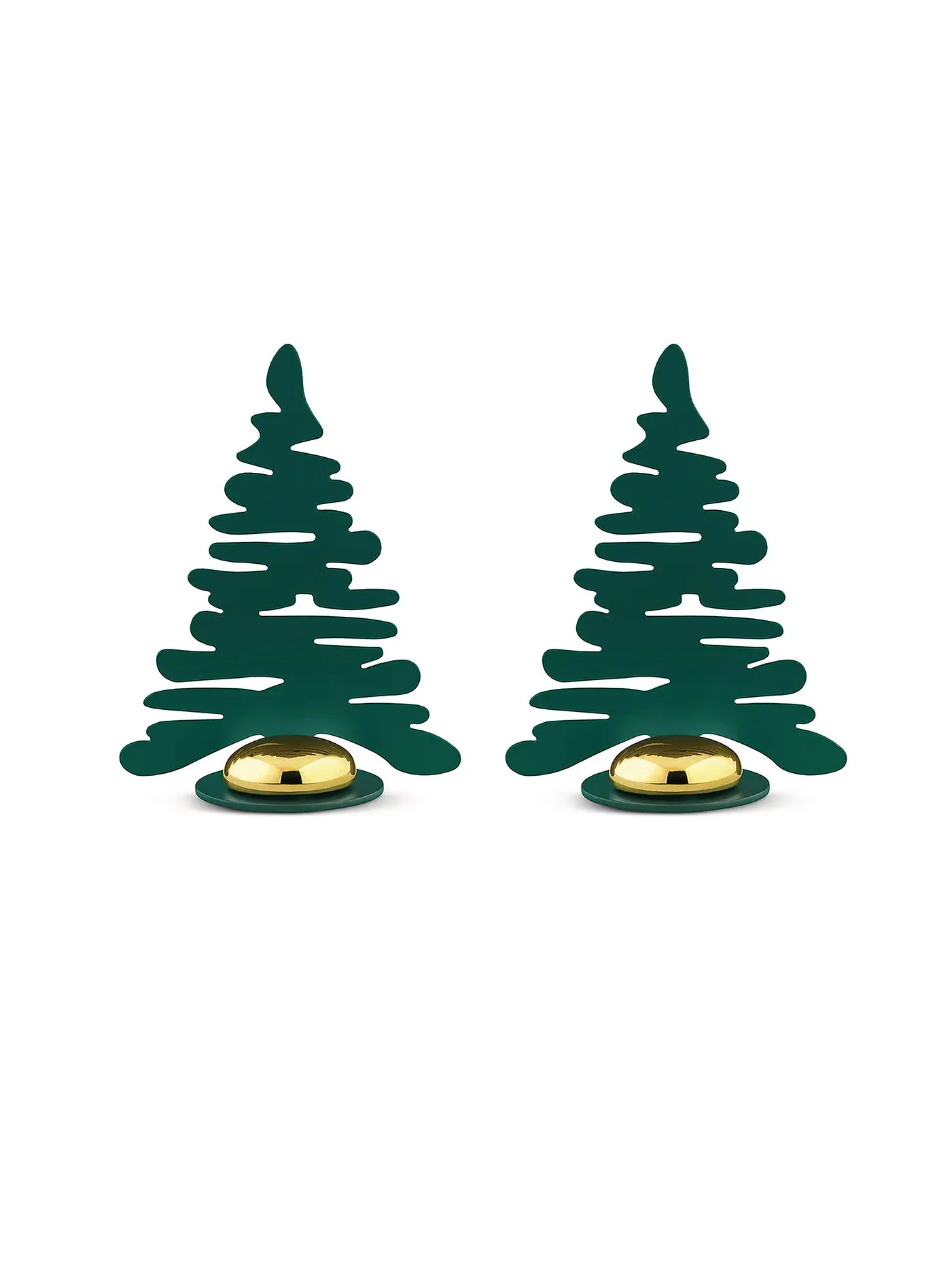ALESSI | Tischkartenhalter Barkplace Tree 2er Grün | 